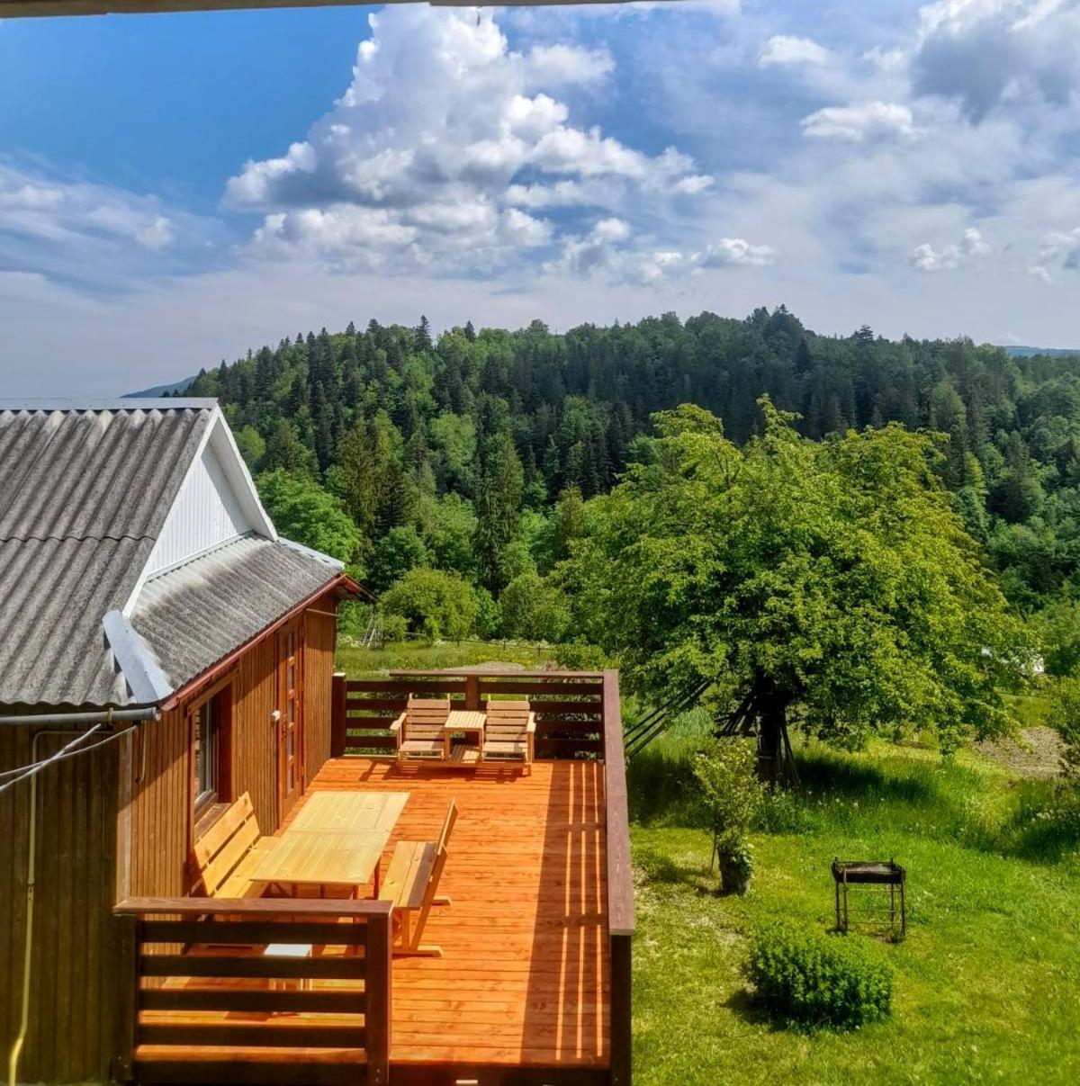 Будиночок Для Щастя Jaremtje Exteriör bild